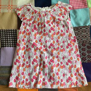 Adorable Toddler Bunny Balloon Ruffle Dress Sz 3T